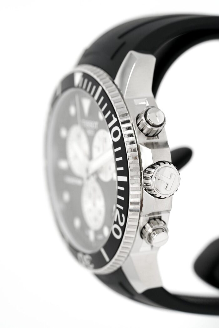 Tissot Chronograph Watch SEASTAR 1000 Black Rubber - T120.417.17.051.00 - Image 7